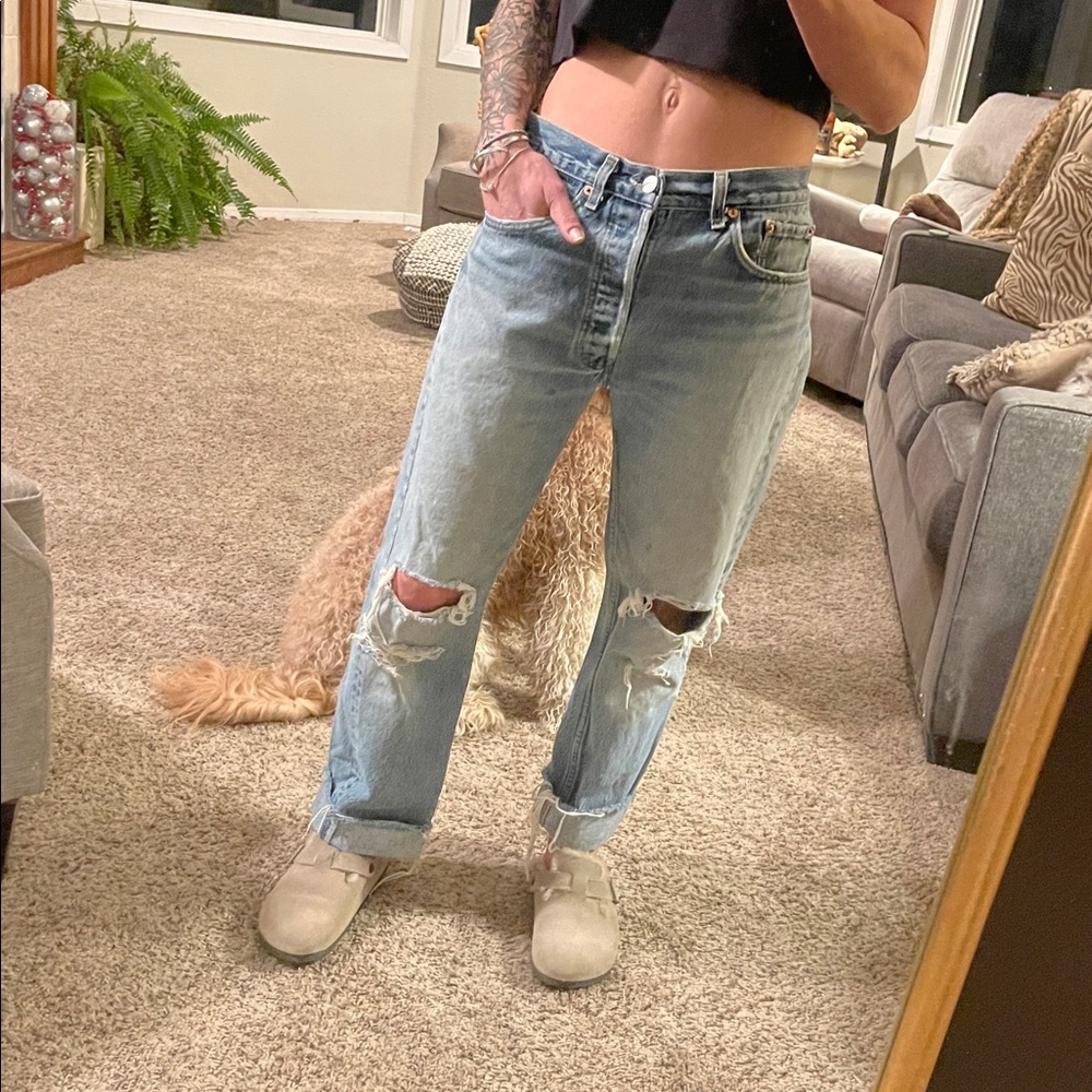 Vintage Levi's Light Blue High Rise Women Jeans
